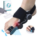 GPWSPI Bunion Corrector for Women and Men Big Toe Universal Size Upgraded Press-Button Bunions CorrectionAdjustable Toe Straightener with Bunion ReliefBunion Fix with Soft Silicone PadBlack