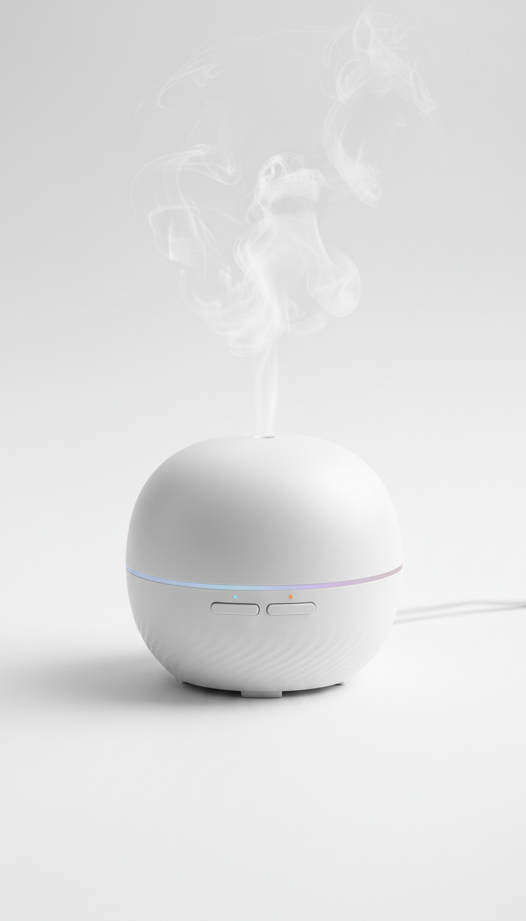 Smart Wellness Diffuser Pearl White